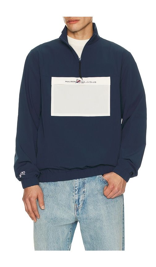 Cypress Yacht Club Anorak in Blue. - size L (also in XL/1X) - Malbon - Modalova
