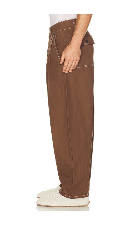 Station Pant in Brown. - size 30 (also in 31, 32, 33, 34, 36) - Malbon - Modalova