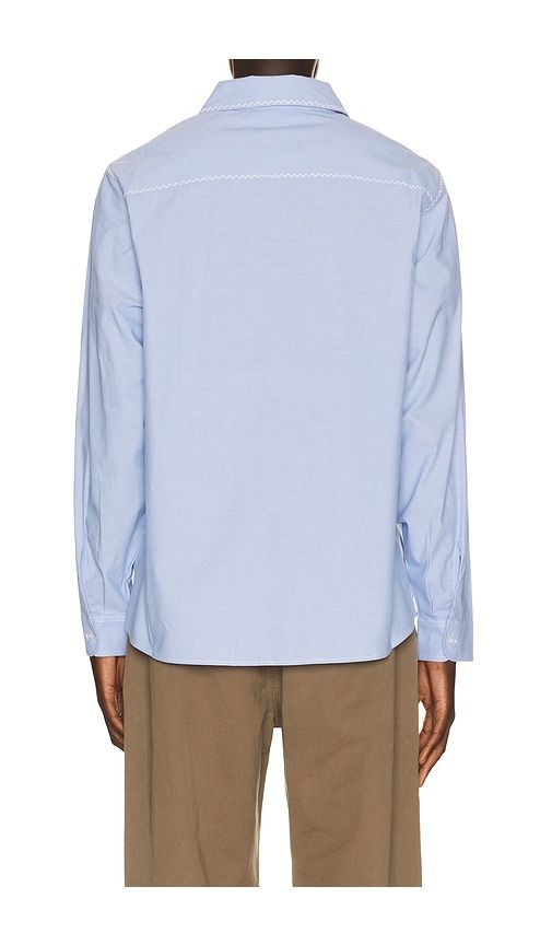Benchmark Shirt in Blue. - size L (also in M, S, XL/1X) - Malbon - Modalova