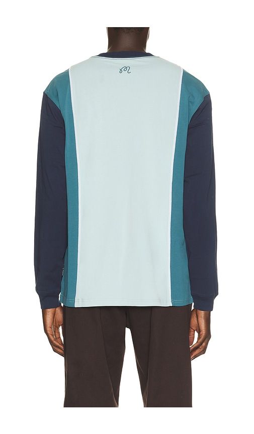Gridline Tee in Blue. - size L (also in M, S, XL/1X) - Malbon - Modalova