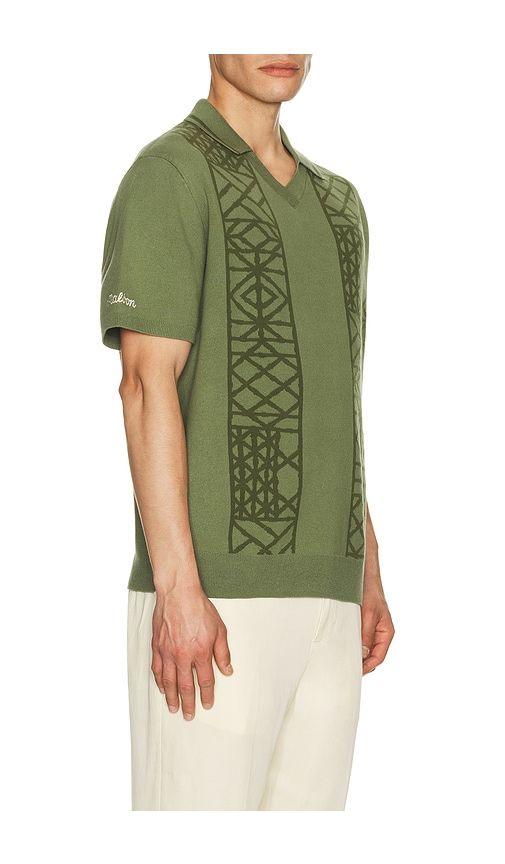 Habana Polo in Olive. - size L (also in M, S, XL/1X) - Malbon - Modalova