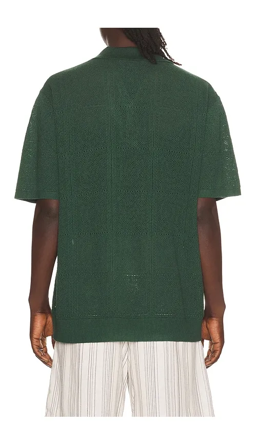 Resort Crochet Polo in . - size L (also in M, S) - Malbon - Modalova