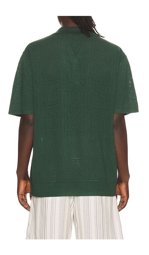 Resort Crochet Polo in . - size L (also in M, XL/1X) - Malbon - Modalova
