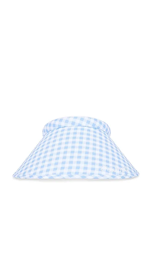 Malbon X Hvn Claire Visor in Blue - Malbon - Modalova