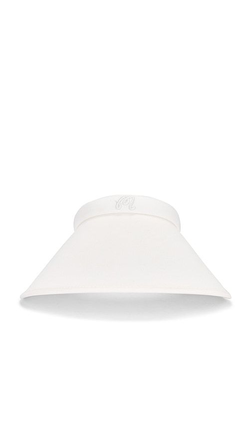Malbon Claire Visor in White - Malbon - Modalova