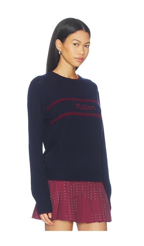 Shari Sweater in Blue. - size L (also in M, S, XL, XS) - Malbon - Modalova