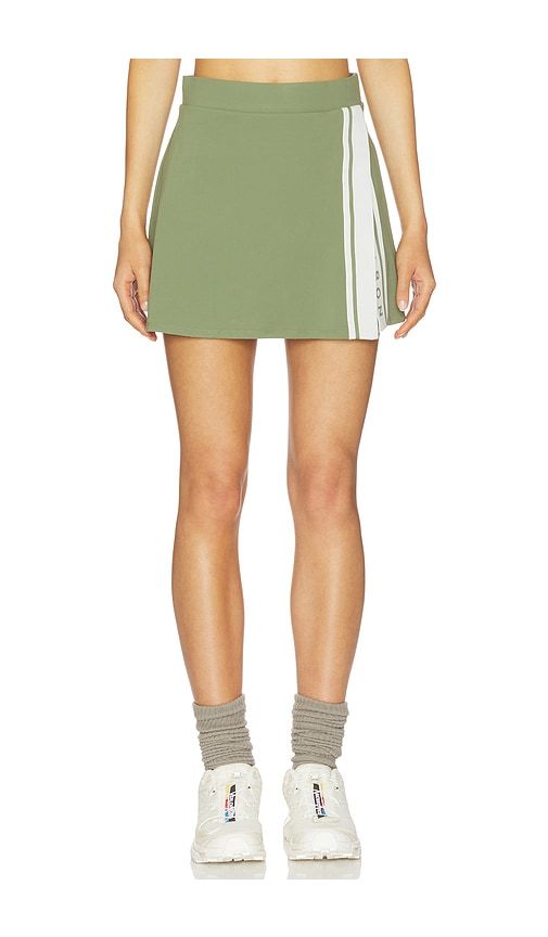 Baseline Mini Skirt in Olive. - size M (also in S, XL) - Malbon - Modalova