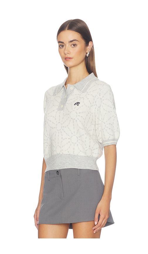 Mikayla Sashiko Polo Shirt in . - size L (also in M, S, XL, XS, XXS) - Malbon - Modalova