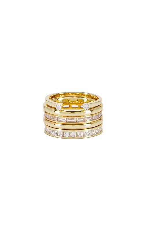 The Eternity Stack in Metallic Gold. - size 5 (also in 6) - MEGA - Modalova