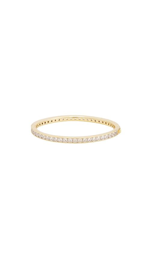 Princess Bangle Bracelet in Metallic Gold - MEGA - Modalova