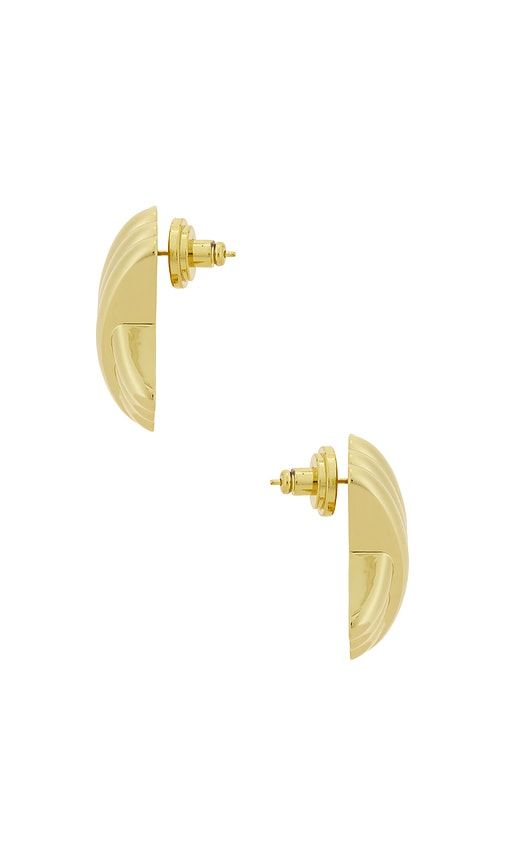 Triple X Earrings in Metallic Gold - MEGA - Modalova