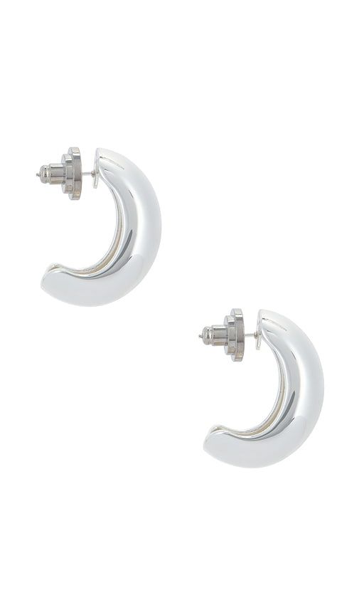 Bulles Earrings in Metallic Silver - MEGA - Modalova