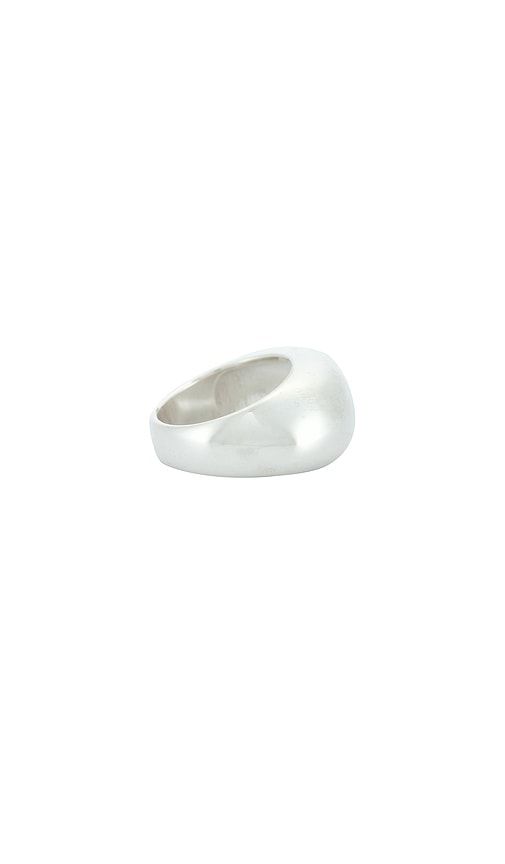 Bubble Dome Ring in Metallic Silver. - size 6 (also in 7, 8) - MEGA - Modalova