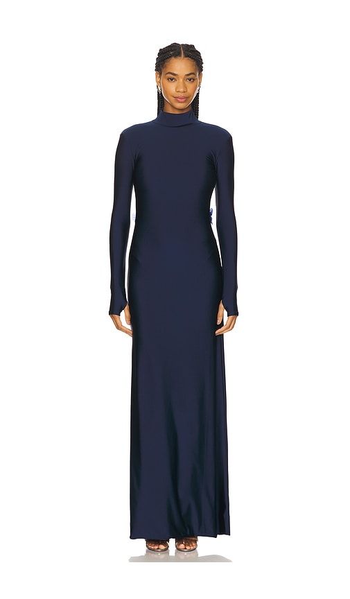 Mariel Dress in Navy. - size S (also in M, L) - Mariandree Gaitan - Modalova
