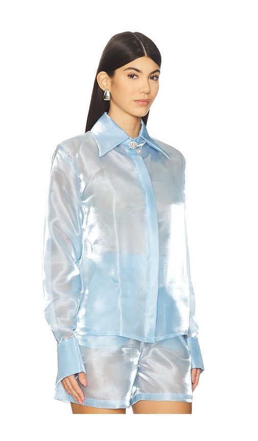 Athenea Blouse in Blue. - size S (also in XS) - Mariandree Gaitan - Modalova