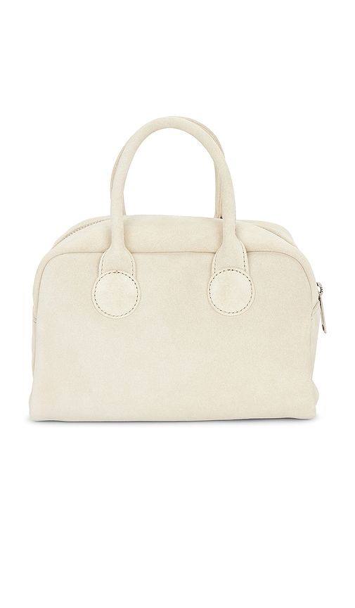 Soft Bowling Top Handle Bag in Cream - MARGESHERWOOD - Modalova