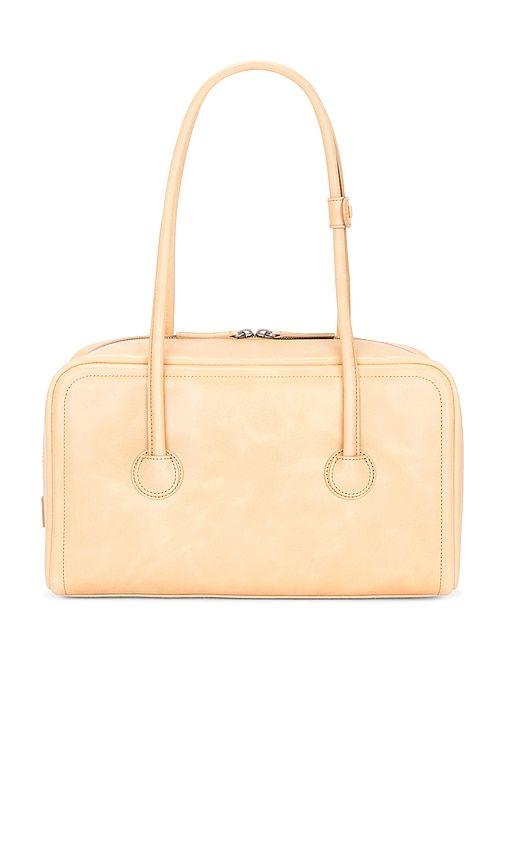 Soft Boston Shoulder Bag in Beige - MARGESHERWOOD - Modalova