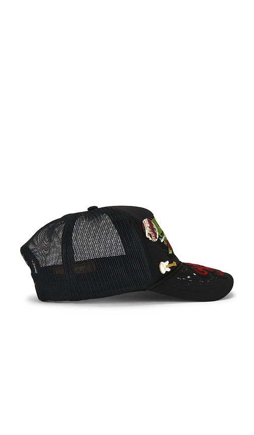 Guns N' Roses Hand Painted Patched & Pinned Trucker Hat in - Madeworn - Modalova