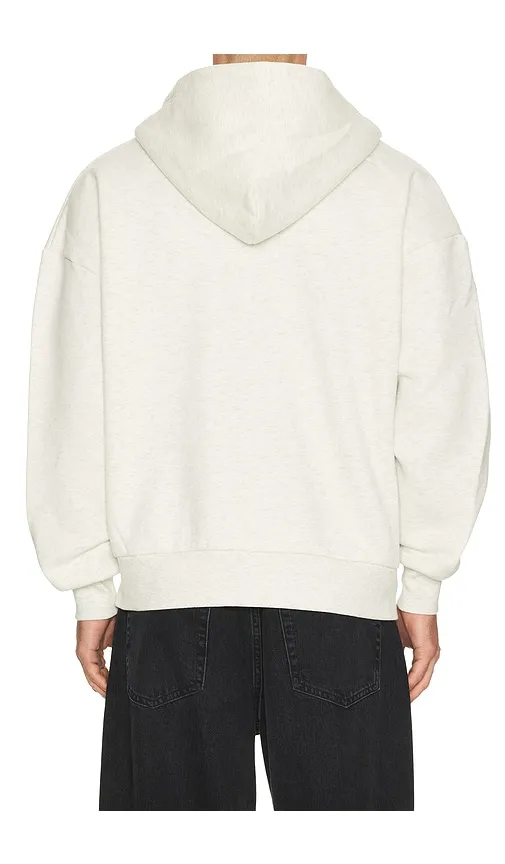 Cutie Zip Hooded Sweatshirt in Grey. - size L (also in M) - Metalwood Studio - Modalova
