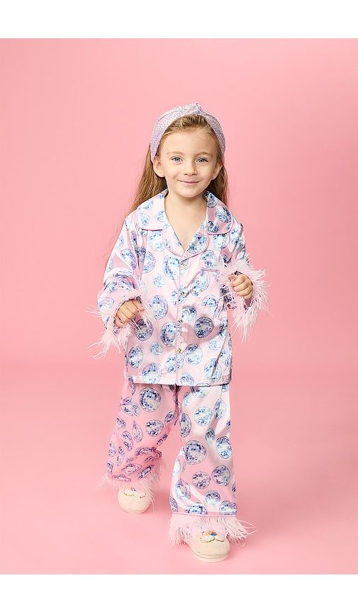 Kids Disco Ball Feather Set in . - size 10 (also in 2, 4, 6, 8) - MINI DREAMERS - Modalova