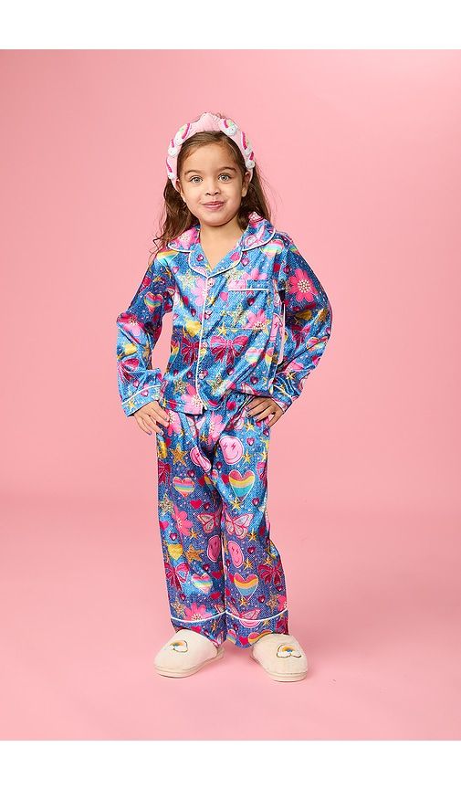 Kids Iconic Silky Set in . - size 2 (also in 4, 6, 8) - MINI DREAMERS - Modalova