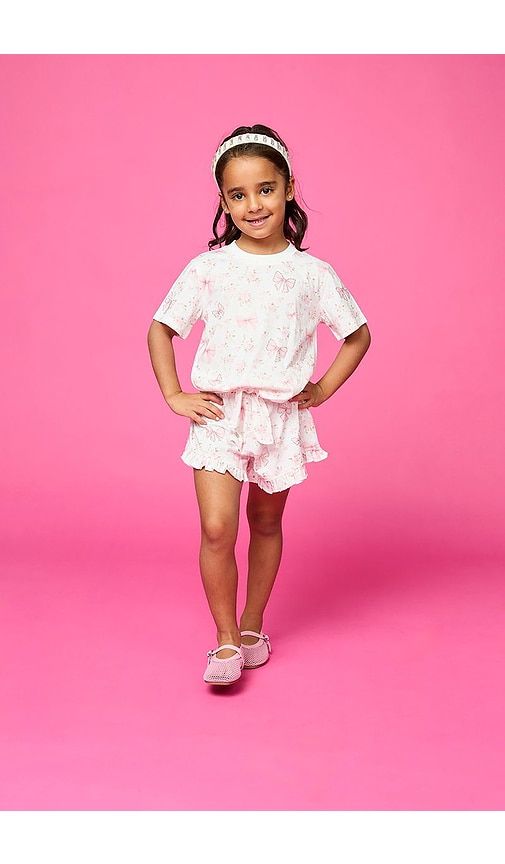 Kids Charlotte Crystal Bow Set in . - size 10 (also in 8) - MINI DREAMERS - Modalova