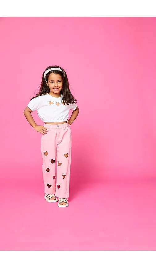 Kids Aya Crop Top in . - size 10 (also in 6, 8) - MINI DREAMERS - Modalova
