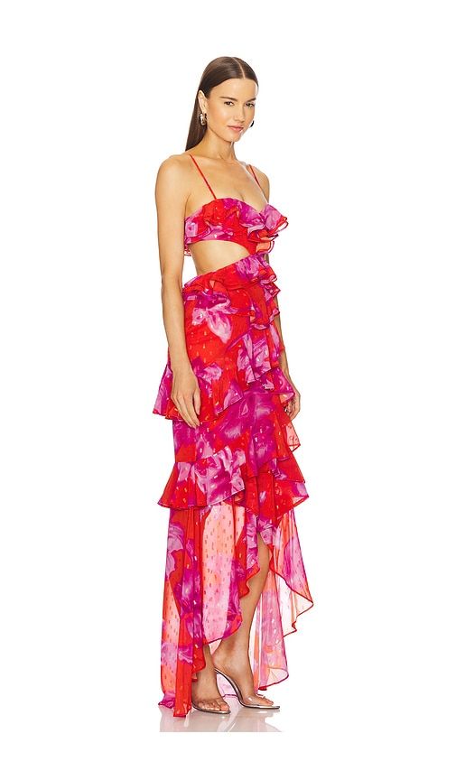X REVOLVE Abby Gown in Red. - size S (also in XS) - Michael Costello - Modalova