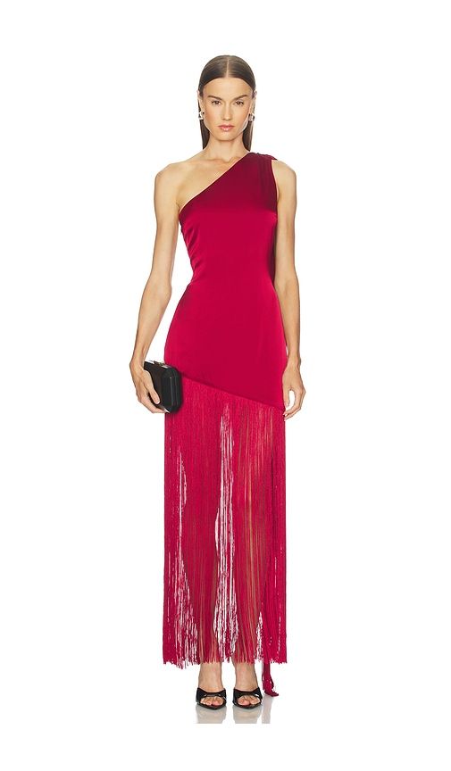 X REVOLVE Cassis Dress in Red. - size M (also in XXS) - Michael Costello - Modalova