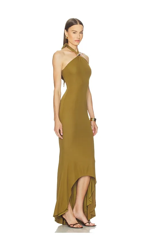 X REVOLVE Ceara Maxi Dress in Green. - size L (also in M, S, XL) - Michael Costello - Modalova