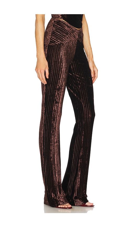 X REVOLVE Ryliana Pant in Chocolate. - size M (also in S) - Michael Costello - Modalova