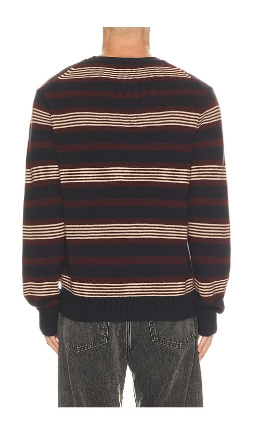 Frances Stripe Crewneck Sweater in Blue. - size S (also in M, L, XL/1X) - Madewell - Modalova