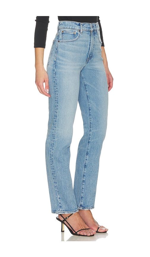 Longline Straight Jeans in Blue. - size 26 (also in 29, 30, 31) - Madewell - Modalova