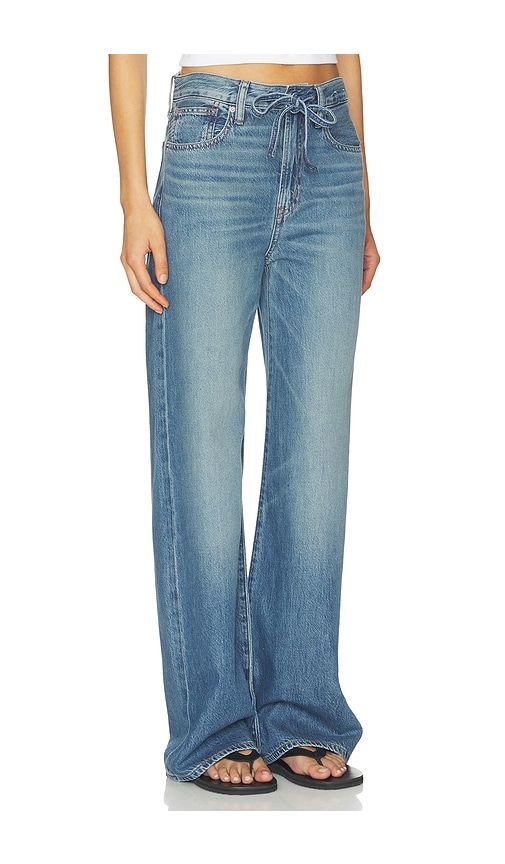 Ultimate Wide With Belt Jeans in Blue. - size 23 (also in 24, 25, 26, 33) - Madewell - Modalova