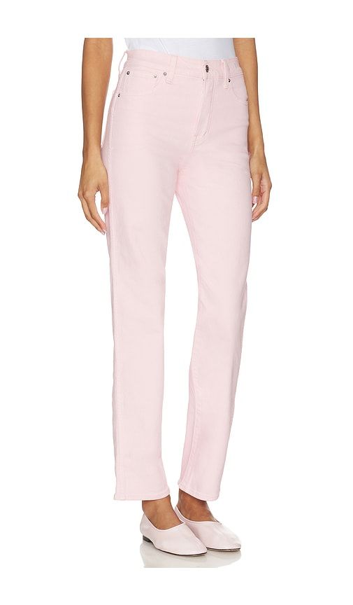Longline Straight Jeans in Pink. - size 30 (also in 32) - Madewell - Modalova