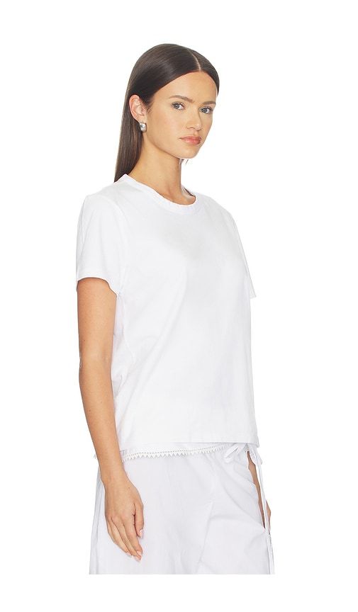 Perfect Crewneck Tee Shirt in White. - size M (also in S, XS, XXS) - Madewell - Modalova
