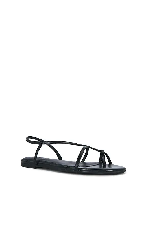 Iggy Strappy Sandal in Black. - size 10 (also in 5.5, 6, 6.5, 7, 8, 8.5, 9, 9.5) - Madewell - Modalova