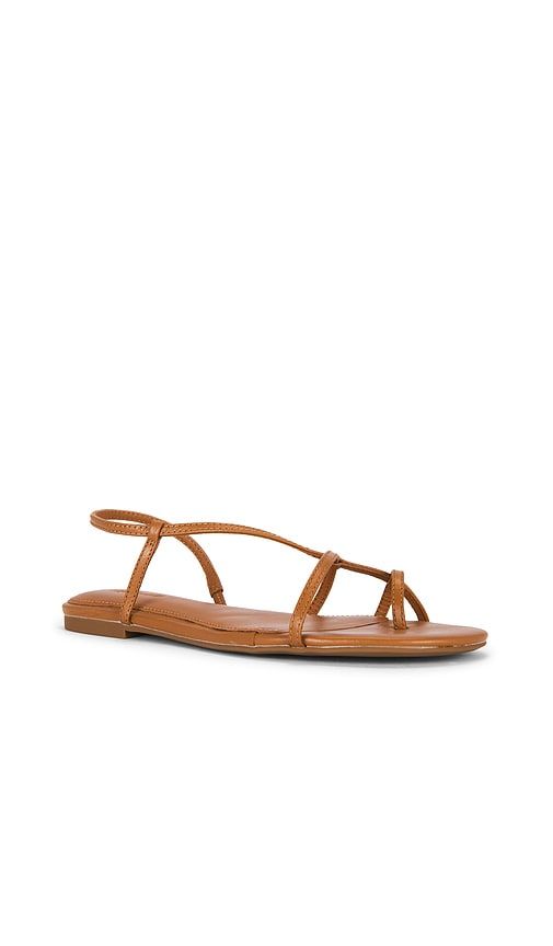 Iggy Strappy Sandal in Brown. - size 6.5 (also in 7, 7.5, 8, 8.5, 9, 9.5, 10) - Madewell - Modalova