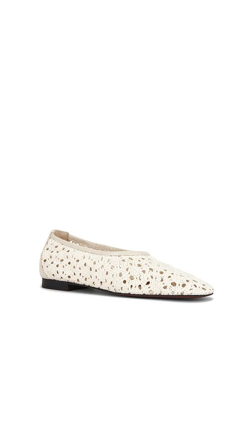 Mylie Glove Flat in Cream. - size 10 (also in 7) - Madewell - Modalova