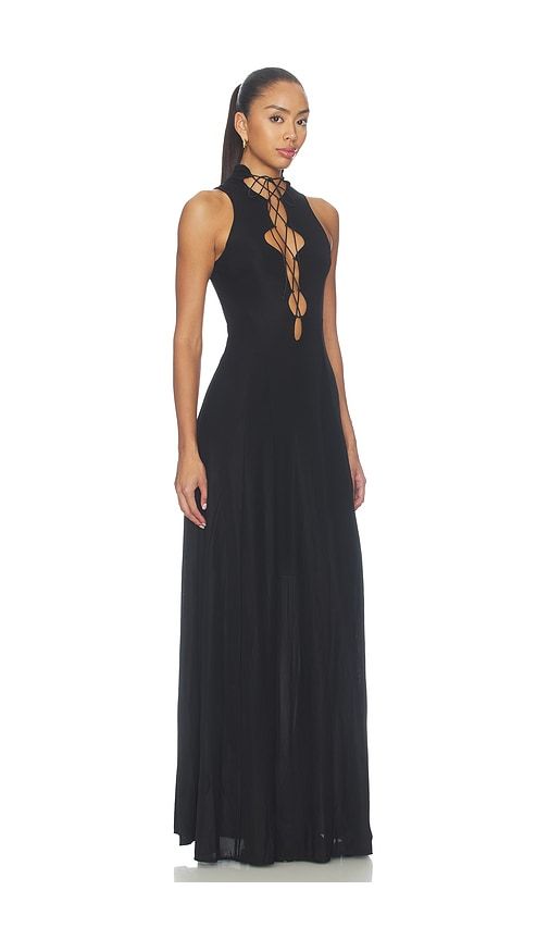 Angie Front Tie Maxi Dress in . - size L (also in M, S, XS) - Mother of All - Modalova