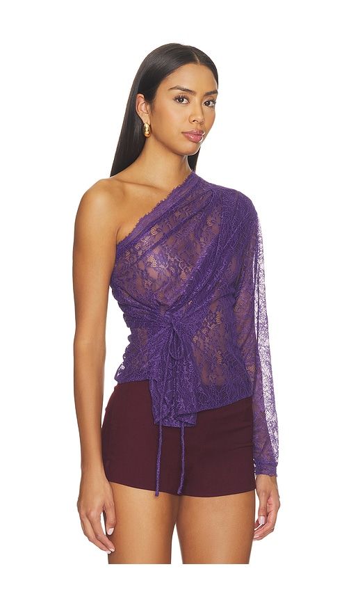 Cora One Shoulder Lace Top in . - size M (also in XS) - Mother of All - Modalova