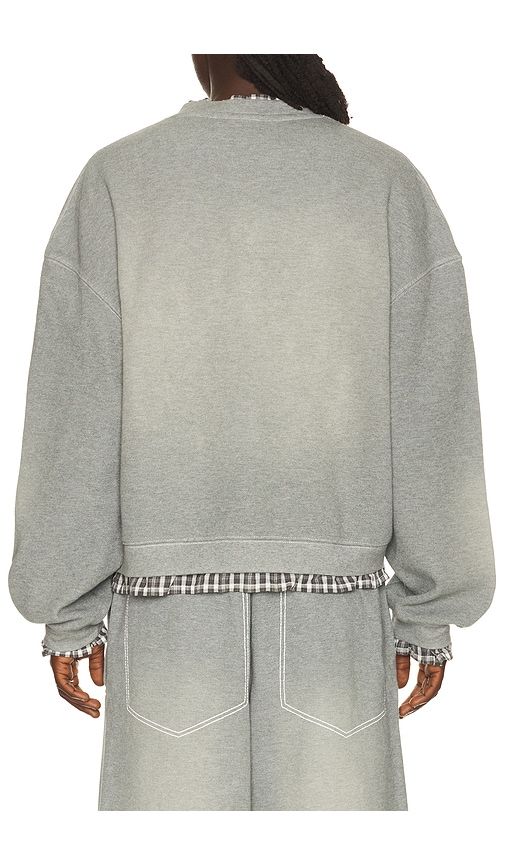 Layered Sweatshirt in Grey. - size L (also in M, S, XL/1X) - MADFRENZY - Modalova