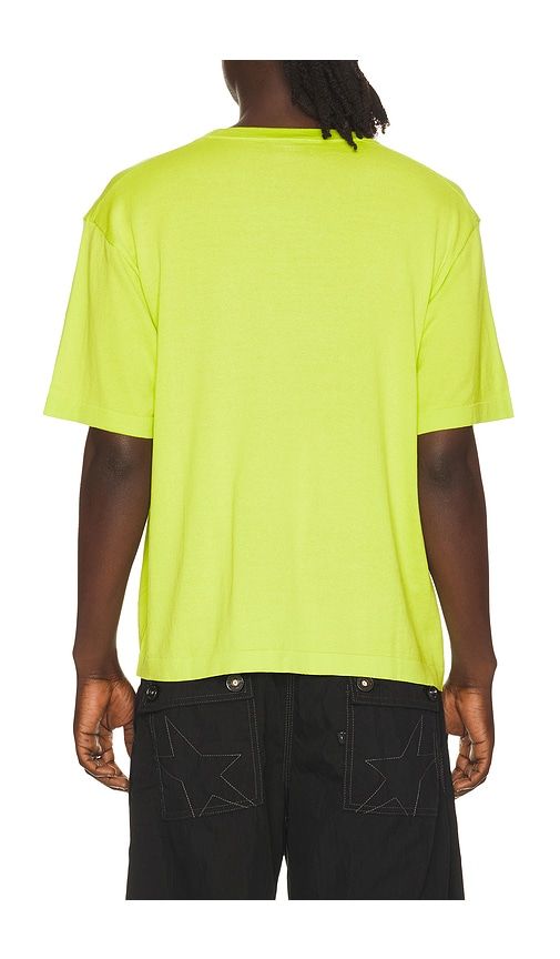 Mad Knit T-Shirt in Yellow. - size S (also in M, L, XL/1X) - MADFRENZY - Modalova