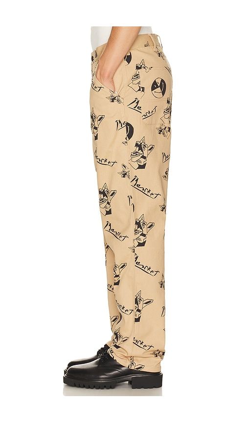 Smiley Cubism Double Knee Pant in Tan. - size L (also in M, S) - Market - Modalova