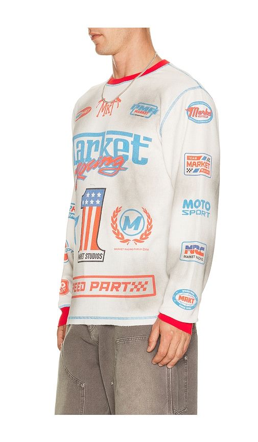 Speed Part Thermal Long Sleeve Tee in . - size L (also in M, S, XL/1X) - Market - Modalova