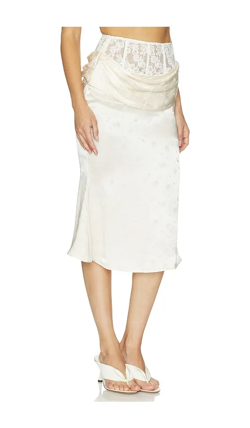 Lace Mermaid Skirt in . - size 34/2 (also in 38/6, 42/10) - Markgong - Modalova