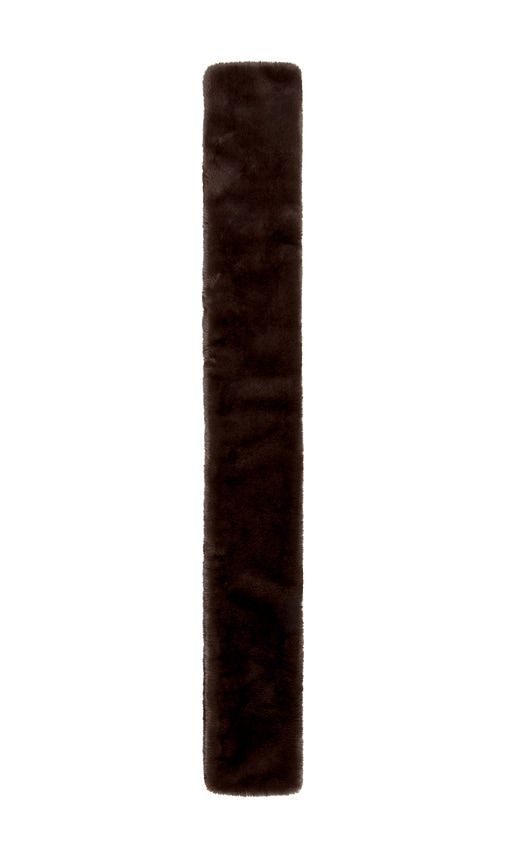 Mimchik Faux Fur Shawl in Brown - Mimchik - Modalova