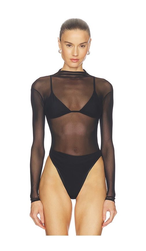 Elle Mesh Bodysuit in . - size 0 (also in 2, 4, 6, 8) - Mimchik - Modalova