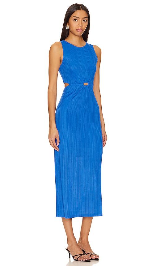 Raya Midi Dress in Blue. - size S (also in XS) - MINKPINK - Modalova