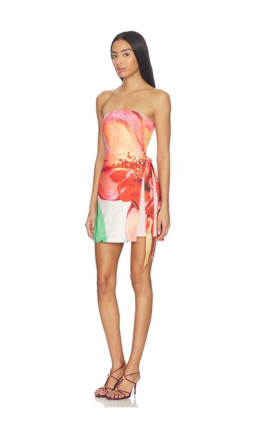 Zinnia Tie Side Mini Dress in Pink. - size S (also in XS, M, L) - MINKPINK - Modalova
